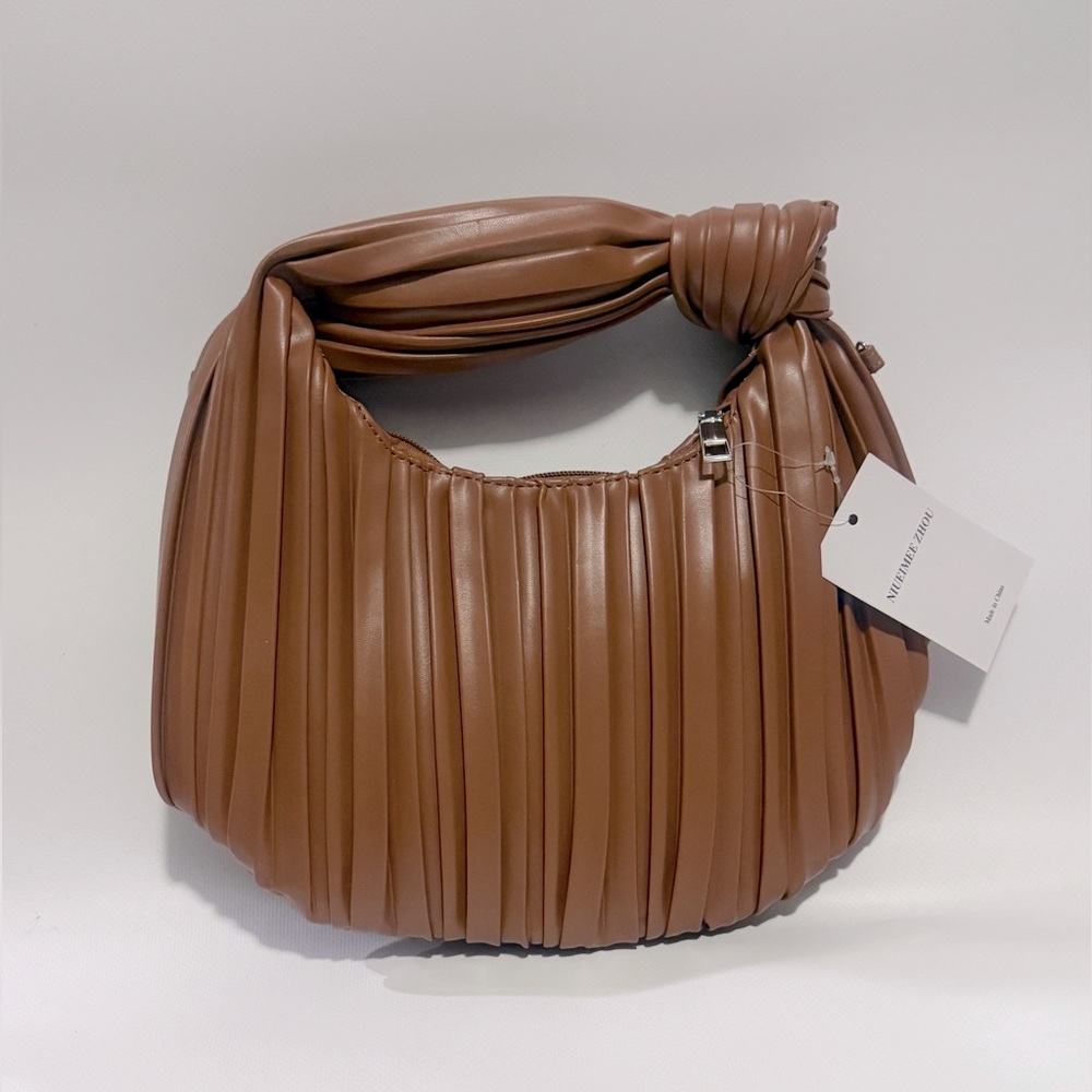 NIUEIMEE ZHOU Handbag for Women Retro Vegan Leather